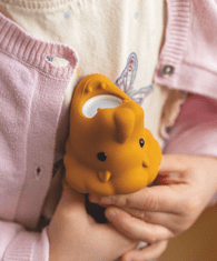 Rabbit&Friends silikonska lampa, lav, USB-C (958)