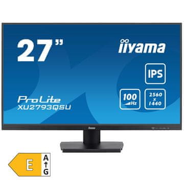 iiyama ProLite XU2793QSU-B7 68,5cm (27") QHD IPS 100Hz DP/HDMI zvučnici monitor