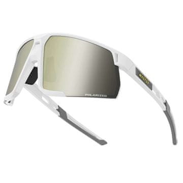Outdoor master Sportske sunčane naočale Hawkview X182 White s Gold polariziranim lećama