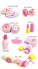 Tuktuk Dječji drveni toaletni stolić s stolicom za male princeze