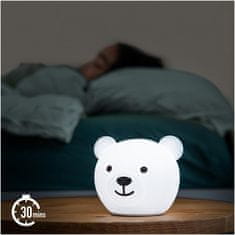 ZAZU mekana silikonska lampa, Medved Bor, USB-C (959)