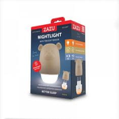 ZAZU mekana silikonska lampa, Medvjedić Benny, USB-C (962)