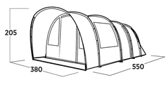 Easy Camp Šator Skarvan 6, za 6 osoba