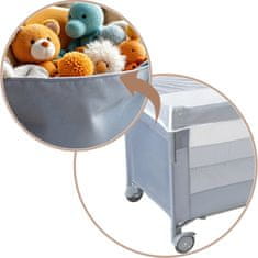 Severno Sklopivi putni krevetić Close To Mommy, 2 razine + torba