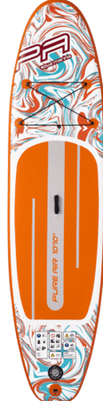  Pure Air napihljiv SUP Tropic, oranžen, 330 x 81 x 15 cm