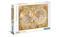 Clementoni Drevna karta - puzzle 2000 komada