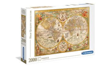Clementoni Drevna karta - puzzle 2000 komada