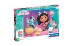 Clementoni Gabbys dollhouse slagalica 104 dijela