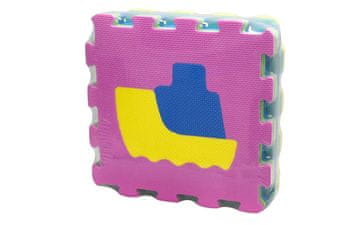 Unikatoy Baby pjena puzzle s motivom vozila 9 komada