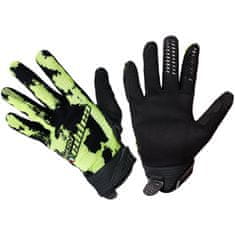 Cappa Racing Rukavice za motor CLERMONT tekstilne kratke crne / fluo M
