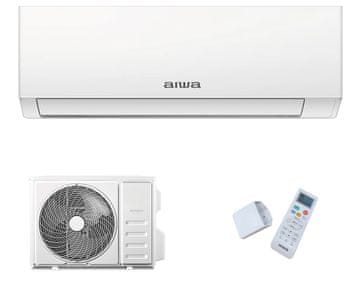 AIWA zidni klima uređaj HARUAIR 18, hlađenje, grijanje, odvlaživanje, WiFi, 18000BTU