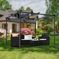 Aga Vrtna sjenica 3x3 m Siva