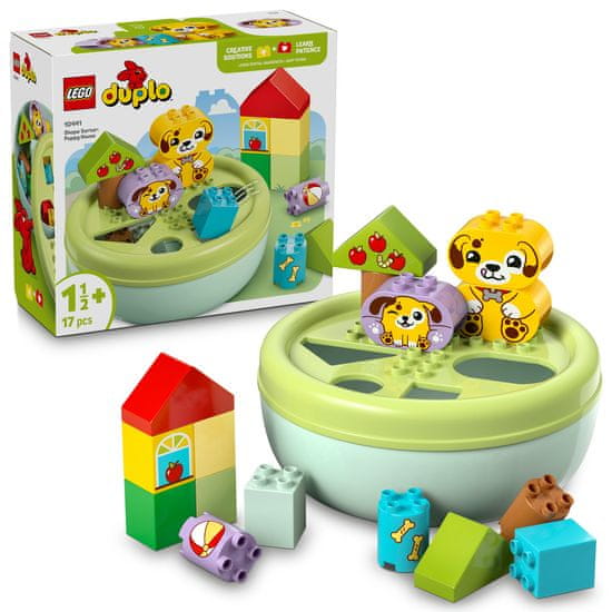 LEGO DUPLO 10441 Prepoznavanje oblika: kućica za psiće