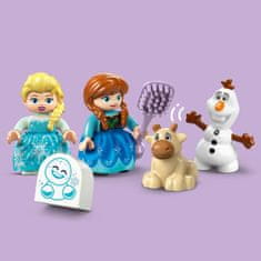 LEGO DUPLO Disney 10455 Anina i Elzina zabava u ledenom dvorcu