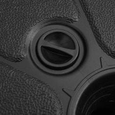 Vidaxl Stalak za suncobran punjen pijeskom/vodom 15 L crni