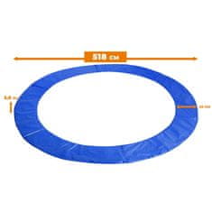 Aga Pokrivač za opruge na trampolinu 518 cm Plavi