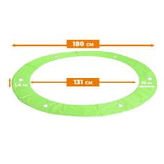Aga Pokrivač za opruge na trampolinu SPORT EXCLUSIVE 180 cm Svijetlo zelena