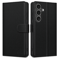 Tech-protect Wallet RS preklopna maska za Samsung Galaxy S25, crno