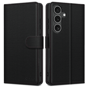 Tech-protect Wallet RS preklopna maska za Samsung Galaxy S25, crno