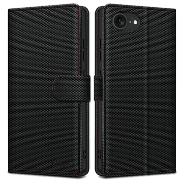 Tech-protect Wallet RS preklopna maska za iPhone 16e, crno