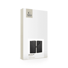 Tech-protect Wallet RS preklopna maska za Samsung Galaxy S25 Ultra, crno