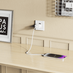 Tech-protect NC20W punjač USB-C PD 20W + kabel USB-C / Lightning, bijela