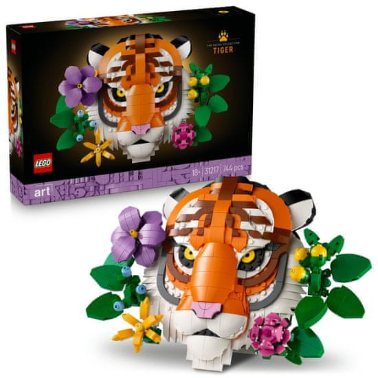 LEGO Art 31217 Životinjska kolekcija: Tigar