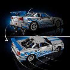 LEGO Technic 42210 2 Fast 2 Furious auto Nissan Skyline GT-R (R34)