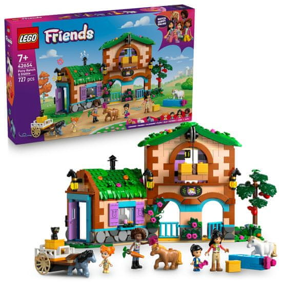LEGO Friends 42654 Ranč i staja za ponije