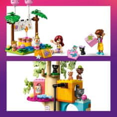 LEGO Prijatelji 42666 Mačja rođendanska zabava i kućica na drvetu