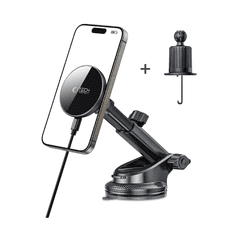 Tech-protect V10 MagSafe držač mobitela za auto 15W, crno