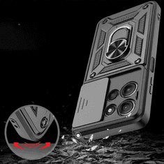 Tech-protect Camshield maska za Motorola Moto G15, crno