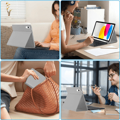 Tech-protect SC Pen Keyboard maskica s tipkovnicom za iPad 10.9'' 10gen 2022 / 11'' 11gen 2025, siva