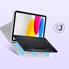 Tech-protect SC Pen Keyboard maskica s tipkovnicom za iPad 10.9'' 10gen 2022 / 11'' 11gen 2025, siva