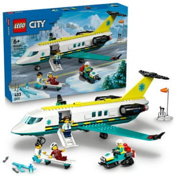 LEGO City 60465 Avion zračne hitne pomoći