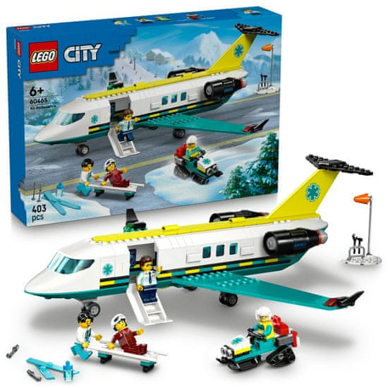 LEGO City 60465 Avion zračne hitne pomoći