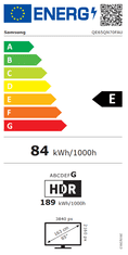 Samsung QE65QN70FAUXXH 4K UHD Neo Mini LED QLED TV, Pametni TV