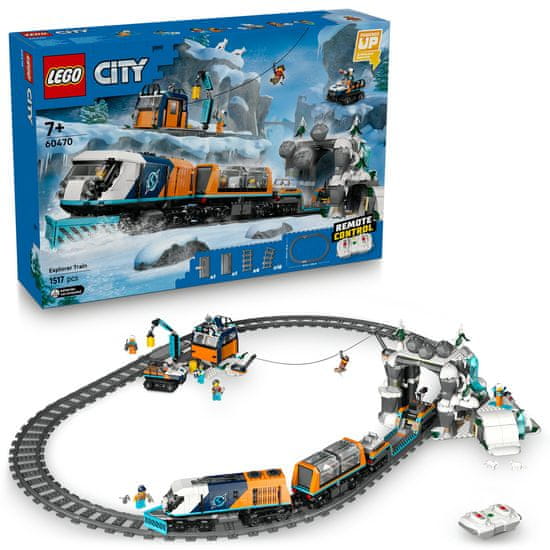 LEGO City 60470 Vlak Polar Express za istraživanje Arktika
