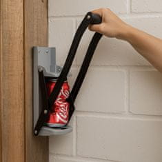 Gadget Master Zidna preša za limenke i plastične boce s otvaračem