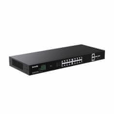 Tenda Giga 18-portni rack switch 16x PoE 2xSFP TEG1120P-16-150W