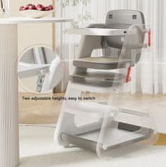 Tuktuk Dječja hranilica – plastična, prilagodljiva s rastom