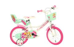 Dino bikes Bicikl za djevojčice 14" s dodacima PAW PATROL