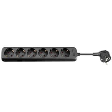 Goobay produžni kabel od 1,5 m s 6 utičnica
