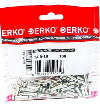 Haberkorn Neizolirana završna čahura kabela TA 6/18 100 kom