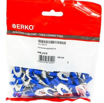 Haberkorn Izolirani vrh vilice KNE 2,5 mm M8 100 kom ERK