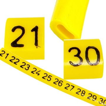 Ergo Oznaka za kabel OZ-0 21-30 žuta 100 kom