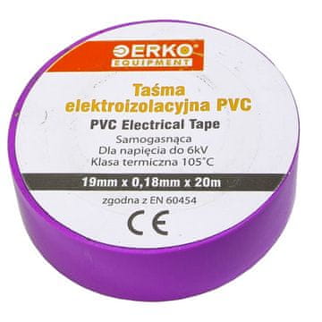 Haberkorn Velika izolacijska traka 19 mm 20 m ljubičasta