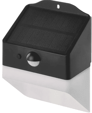 EMOS Lunis svjetiljka, solarna LED, senzor pokreta, neutralno bijela, crna (ZG151S)