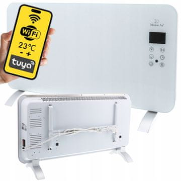 PORTO WiFi 1500W bijeli konvektorski grijač