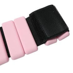 SOLFIT® Podesivi utezi za zapešće, narukvice s težinom za fitnes i svakodnevno vježbanje (2 kom) | FITILIFT, roza